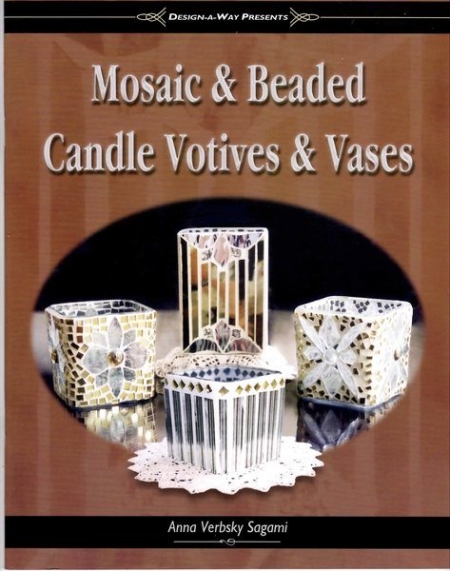 Mosaic and Beaded Candle Votives